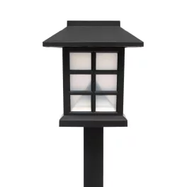   Home MX716 napelemes kerti lámpa, 12db-os display, műanyag, 2 db hidegfehér LED, kültéri, beltéri, MX716