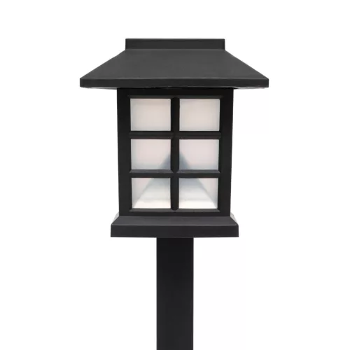Home MX716 napelemes kerti lámpa, 12db-os display, műanyag, 2 db hidegfehér LED, kültéri, beltéri, MX716