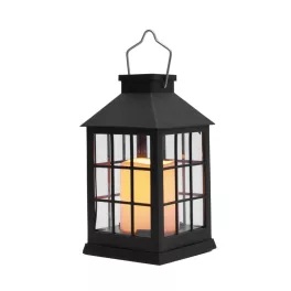  Home MXLTN1 napelemes lámpás, 12db melegfehér LED, valósághű lángeffekt, akkumulátor, 6db-os display