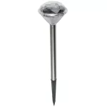 Home MX 802/4 napelemes kerti lámpa szett, 4 db, 1 db LED, fém és műanyag, automatikus, kristáylszerű fej, MX_802_4