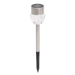 Home MX 809 napelemes kerti lámpa, 1 db LED, fém, időjárásálló, automatikus, hidegfehér, MX_809