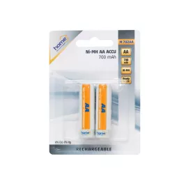   Home M 702AA tölthető akkumulátor, NiMH, AA, 700 mAh, 2 db, M_702AA
