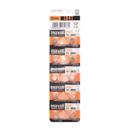   Maxell LR41 gombelem, alkáli, LR41, 1,5V, 10 db/csomag, Maxell_LR41