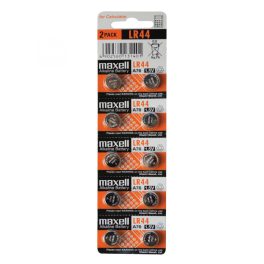  Maxell LR44 gombelem, alkáli, LR44, 1,5V, 10 db/csomag, Maxell_LR44