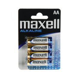   Maxell LR6 AA elem, alkáli, ceruza, 1,5V, 4 db/csomag, Maxell_LR6
