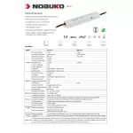 NOBUKO B SERIES 12V 20W IP67 Kültéri LED Tápegység