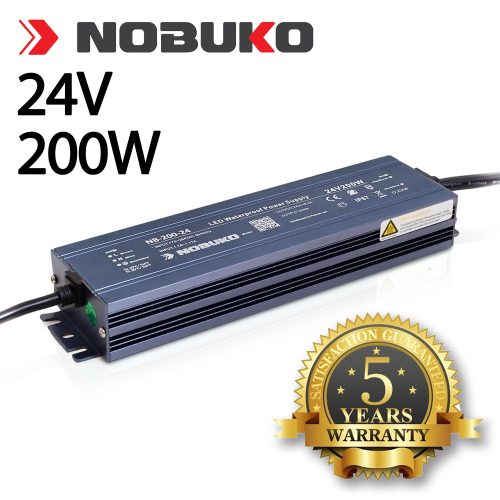 NOBUKO B SERIES 24V 200W IP67 Kültéri LED Tápegység