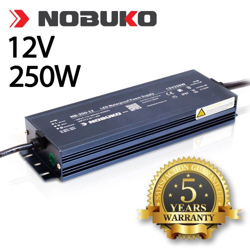 NOBUKO B SERIES 12V 250W IP67 Kültéri LED Tápegység
