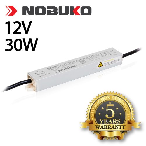 NOBUKO B SERIES 12V 30W IP67 Kültéri LED Tápegység