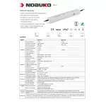 NOBUKO B SERIES 12V 30W IP67 Kültéri LED Tápegység