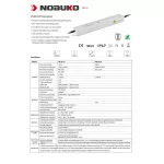 NOBUKO B SERIES 12V 30W IP67 Kültéri LED Tápegység