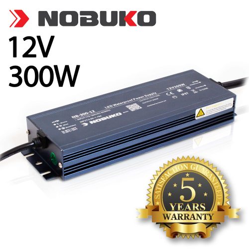 NOBUKO B SERIES 12V 300W IP67 Kültéri LED Tápegység