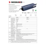 NOBUKO B SERIES 12V 300W IP67 Kültéri LED Tápegység