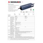 NOBUKO B SERIES 24V 300W IP67 Kültéri LED Tápegység
