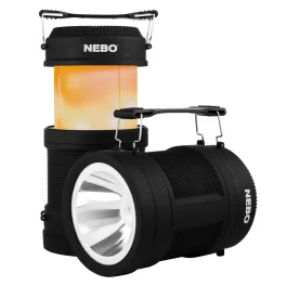   NEBO NE6908 Big Poppy, PowerBank és lámpás, 300 lm, lámpás és reflektor, 3 funkció, dimmerelhető, 2600 mAh, NE6908