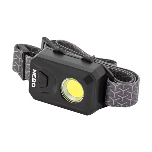 NEBO NEB-HLP-7000-G 150 fejlámpa, 150 lumen, COB LED, 3 üzemmód, elemes