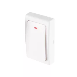   Home NVKP 01 elem nélküli távkapcsoló, csengők és hálózati kapcsolók bővítéséhez, 120 m hatótáv, víznek fokozottan ellenálló, kinetikus energia, NVKP_01