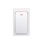 Home NVKP 01 elem nélküli távkapcsoló, csengők és hálózati kapcsolók bővítéséhez, 120 m hatótáv, víznek fokozottan ellenálló, kinetikus energia, NVKP_01