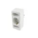 Home NV 13/WH hálózati elosztó, 3 aljzat, 1 védőérintkezős aljzat (max. 3680W), 2 EURO aljzat (max. 3500W), fehér