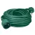 Home NV 2-10/GR/1,5 hosszabító, 10 m, H05VV-F 3G1,5 mm2 kábel, IP 20 kivitel, 250V~/16A/3680W, pipa alakú dugó és egyenes lengő aljzat, zöld színű
