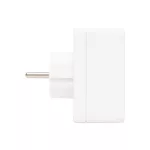 Home NV 23/WH hálózati elosztó, 3 EURO aljzat gyermekvédelemmel ellátva, max. 3 x 500 W, fehér