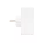 Home NV 24/WH hálózati elosztó, 4 EURO aljzat gyermekvédelemmel ellátva, max. 4 x 500 W, fehér