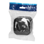 Orno Falon kívüli dugalj, fekete, 2P+F,16A, 230V, IP20 OR-OE-7205
