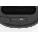 SAL PARCUBE boombox, 100 W, 2db vezeték nélküli mikrofon, 5db hangszóró, LED fényeffekt, IPX6 védelem, bluetooth