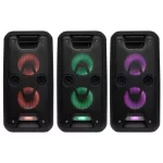 SAL PAR 2200BT hordozható party hangdoboz, 120 W, BT, FM rádió, AUX, MP3 felvétel, automatikus gyorstöltés, PAR_2200BT