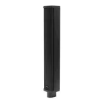 SAL PAS8W42S professzionális oszlopsugárzó hangrendszer, 20cm mélysugárzó, 4x2” szélessávú szatellit hangszóró, aktív zenekari hangdoboz, Bluetooth, állvány