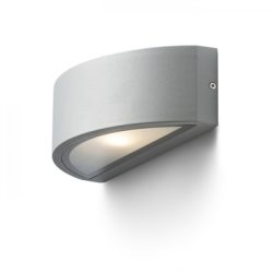   LESA fali lámpa ezüstszürke  230V E27 26W IP54, Rendl Light Studio R10366