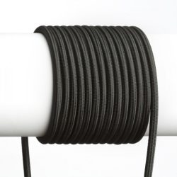   Rendl R12222 FIT 3x0,75 1bm textil kábel fekete, Rendl Light Studio