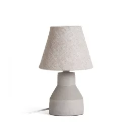   Rendl R12379 HEIDI asztali lámpa  természetes/beton 230V E14 12W, Rendl Light Studio - Utolsó darabok!!