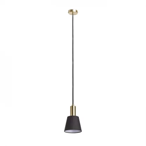 Rendl R12418 ICAR függeszték fekete/aranysárga  230V E27 15W, Rendl Light Studio - Utolsó darabok!!