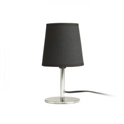   MINNIE asztali lámpa fekete króm 230V E14 15W, Rendl Light Studio R13274