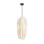 Rendl R13315 ZALA függeszték fehér PVC/fekete  230V E27 15W, Rendl Light Studio - Utolsó darabok!!