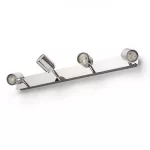 Rendl R13380 DUBLIN IV felületre szerelhető  króm 230V GU10 4x9W IP44, Rendl Light Studio R13380 - Utolsó darabok!!