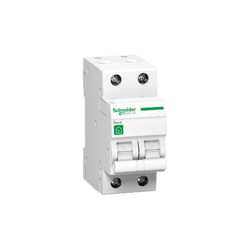 Kismegszakító R9F14216 2-C 16A RESI9 2 pólusú Schneider