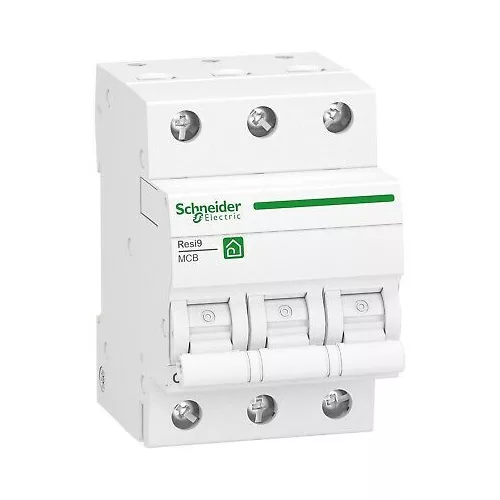 Kismegszakító R9F14306 3-C 6A RESI9 3 pólusú Schneider