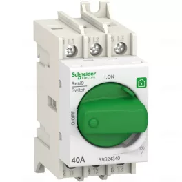   RESI9 moduláris forgócsapos kapcsoló, 3P, 40A R9S24340 Schneider