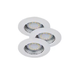   Rábalux 1046 Lite Beltéri Ráépíthető és Beépíthető lámpa fehér- GU10 1x MAX 50, IP44/ IP40