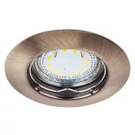 Rábalux 1048 Lite Beltéri Ráépíthető és Beépíthető lámpa bronz- GU10 1x MAX 50, IP44/ IP40