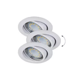   Rábalux 1049 Lite Beltéri Ráépíthető és Beépíthető lámpa fehér- GU10 1x MAX 50, IP40