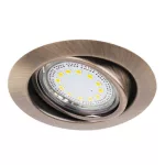 Rábalux 1051 Lite Beltéri Ráépíthető és Beépíthető lámpa bronz- GU10 1x MAX 50, IP40
