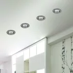 Rábalux 1089 Spot relight Beltéri Ráépíthető és Beépíthető lámpa szatin króm- GU5.3 12V 1x MAX 50, IP20
