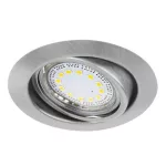 Rábalux 1166 Lite Beltéri Ráépíthető és Beépíthető lámpa szatin króm- GU10 1x MAX 50, IP40