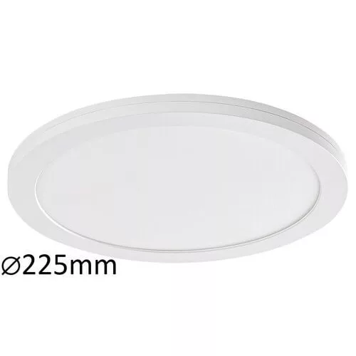 Rábalux 1489 Sonnet Beltéri Ráépíthető és Beépíthető lámpa fehér-fehér LED 18, IP20