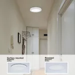 Rábalux 1492 Sonnet Beltéri Ráépíthető és Beépíthető lámpa fehér-fehér LED 30, IP20