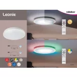 Rábalux 1510 Leonie Beltéri Mennyezeti lámpa fehér-fehér LED 32, IP20