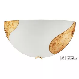   Rábalux 1940 Art gold Beltéri Fali lámpa fehér-arany E27 1x MAX 60, IP20
